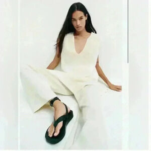 NWT Zara Knit Culottes Size S